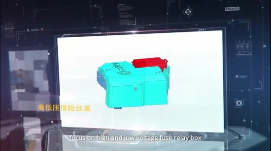 Коробка реле предохранителя Автомобильная электрическая система 32 В Мини-размер Стандартный цинковый/алюминиевый лезвие Высоковольтный предохранитель Высококачественная заводская продажа электроники